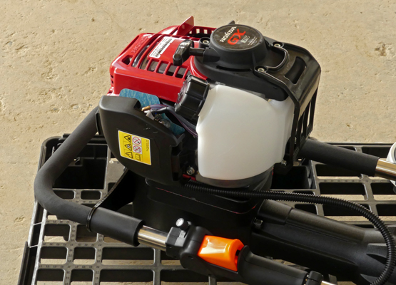 Pfahlramme mieten - mit Honda GX 35